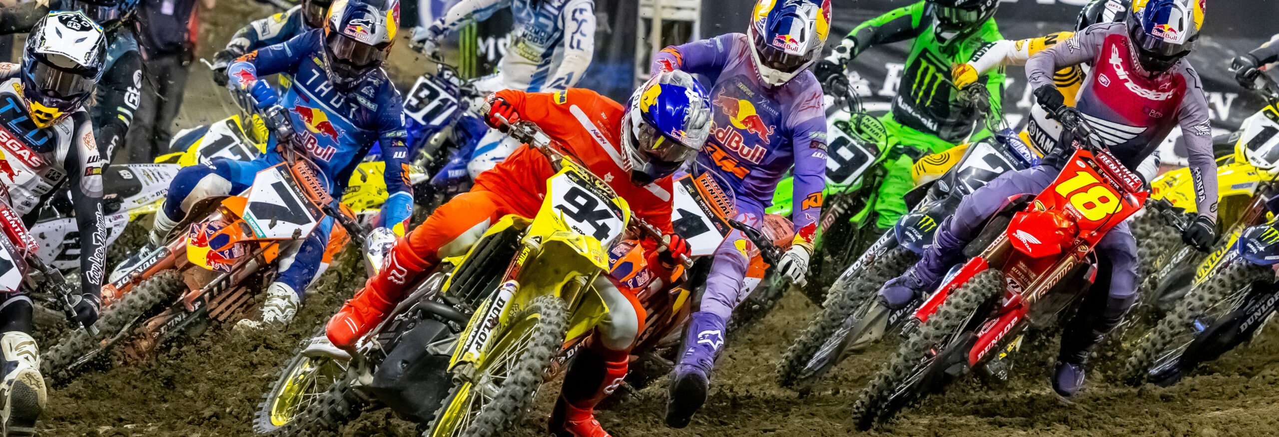 450 Supercross race start